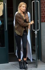 HAILEY BALDWIN and KYLIE JENNER Out and Aboout in New York