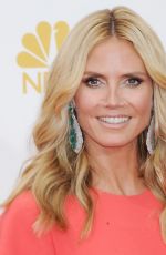 HEIDI KLUM at 2014 Emmy Awards