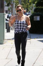HILARY DUFF Out and About in Beverly Hills 0408