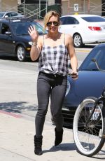 HILARY DUFF Out and About in Beverly Hills 0408