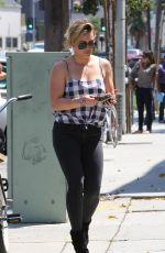 HILARY DUFF Out and About in Beverly Hills 0408
