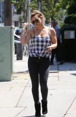 HILARY DUFF Out and About in Beverly Hills 0408