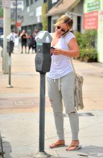 HILARY DUFF Out and About in Beverly Hills 0802