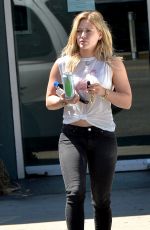 HILARY DUFF Out and About in Beverly Hills 2708