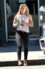 HILARY DUFF Out and About in Beverly Hills 2708