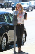 HILARY DUFF Out and About in Beverly Hills 2708