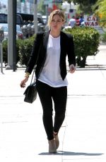 HILARY DUFF Out and About in West Hollywood 2008