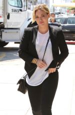 HILARY DUFF Out and About in West Hollywood 2008