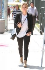 HILARY DUFF Out and About in West Hollywood 2008