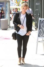 HILARY DUFF Out and About in West Hollywood 2008