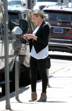 HILARY DUFF Out and About in West Hollywood 2008