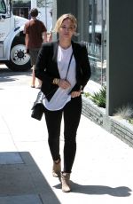 HILARY DUFF Out and About in West Hollywood 2008