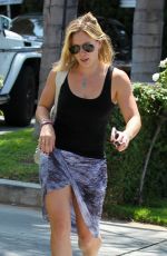 HILARY DUFF Out in Los Angeles 0908