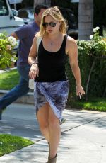 HILARY DUFF Out in Los Angeles 0908