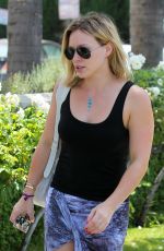 HILARY DUFF Out in Los Angeles 0908