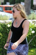 HILARY DUFF Out in Los Angeles 0908