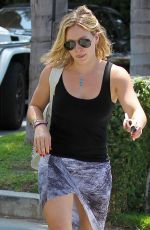 HILARY DUFF Out in Los Angeles 0908