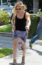 HILARY DUFF Out in Los Angeles 0908
