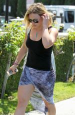 HILARY DUFF Out in Los Angeles 0908