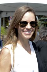 HILARY SWANK at Patron