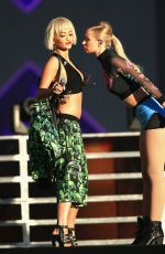 IGGY AZALEA and RITA ORA Performs at Budweiser Made in America Music Festival in Philadelphia