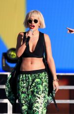 IGGY AZALEA and RITA ORA Performs at Budweiser Made in America Music Festival in Philadelphia