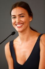 IRINA SHAYK at Hercules Press Conference in Berlin