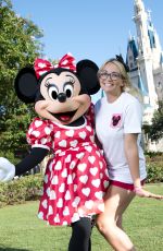 JAMIE LYNN SPEARS at Walt Disney World in Lake Buena Vista