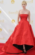 JANUARY JONES at 2014 Emmy Awards