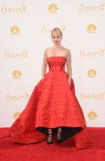 JANUARY JONES at 2014 Emmy Awards