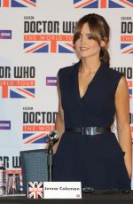 JENNA LOUISE COLEMAN at Dctor Who Press Conference in Mexico City