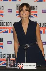 JENNA LOUISE COLEMAN at Dctor Who Press Conference in Mexico City