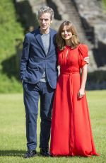 JENNA LOUISE COLEMAN at Doctor Who Premiere in Cardiff