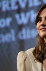 JENNA-LOUISE COLEMAN at Doctor Who Press Conference in London