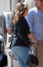 JENNIFER ANISTON Arrives at a Salon in Beverly Hills