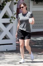 JENNIFER GARNER in Shorts Out and About in Santa Monica 1508