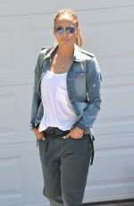 JENNIFER LOPEZ in Jeans Out in Brentwood