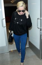 JENNY MCCARTGY Arrives at Los Angeles International Airport