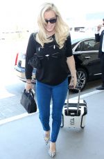 JENNY MCCARTGY Arrives at Los Angeles International Airport