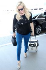 JENNY MCCARTGY Arrives at Los Angeles International Airport