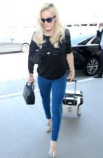 JENNY MCCARTGY Arrives at Los Angeles International Airport