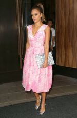 JESSICA ALBA Arrives at ABC Studios in New York