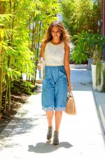 JESSICA ALBA Arrives at Her Office in Santa Monica