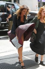 JESSICA ALBA Arrives at Trump Soho Hotel in New York