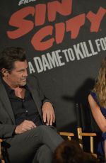 JESSICA ALBA at Sin City: A Dame to Kill For Press Conference in Los Angeles