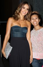 JESSICA ALBA Leaves What Happens Live Studios in New York