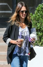 JESSICA ALBA Out and About in Beverly Hills 2708