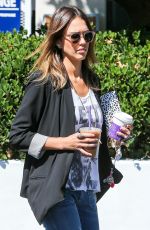 JESSICA ALBA Out and About in Beverly Hills 2708