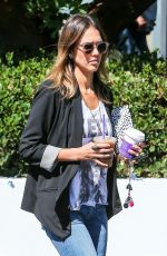 JESSICA ALBA Out and About in Beverly Hills 2708