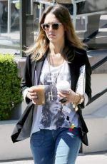 JESSICA ALBA Out and About in Beverly Hills 2708